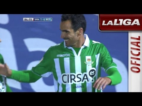 Gol de Ángel López (1-5) en el Granada CF - Real Betis - HD