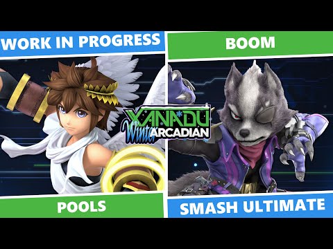 Xanadu Winter Arcadian 2024: Pools - work in progress (Pit) Vs. BOOM (Wolf, Diddy Kong) SSBU
