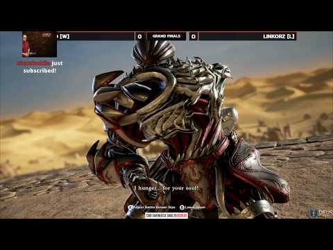 Soulcalibur VI @ NLBC Online #4 - Rikuto (Astaroth) vs Linkorz (Siegfried) GRAND FINALS [4K/60fps]