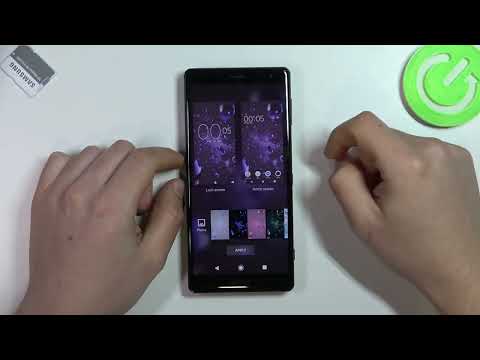 SONY Xperia XZ2 Default Wallpapers Review // Standard Live & Regular Wallpapers Library