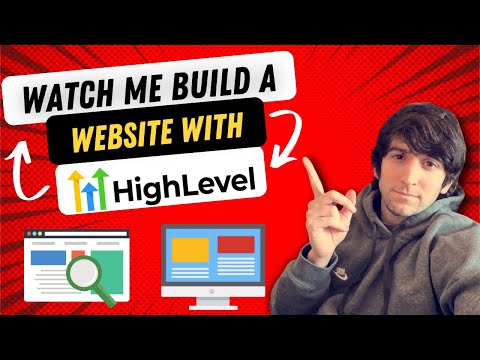 Building a Website with GoHighLevel! Easier Than You Think! Website Builder with GoHighLevel!