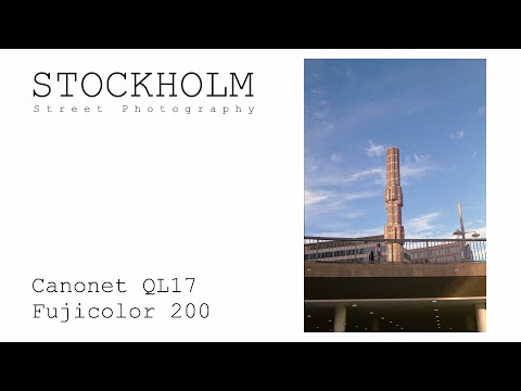 SHOOT FILM | Canonet QL17 | Fujicolor 200 | Street photography in Stockholm