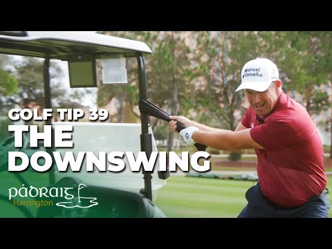 HOW TO START THE DOWNSWING | Paddy's Golf Tip #39 | Padraig Harrington