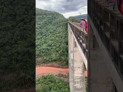 Viadulto 13 - Vespasiano Corrêa/RS  - vista de cima.     #curta#comente#compartilha#