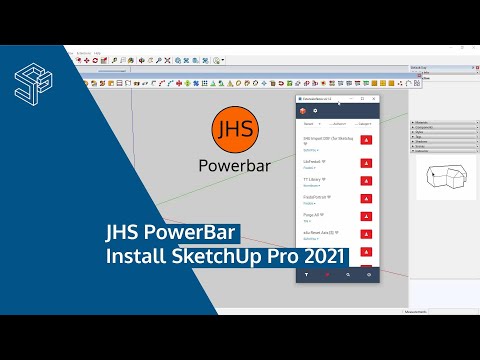 JHS PowerBar Install SketchUp 2021