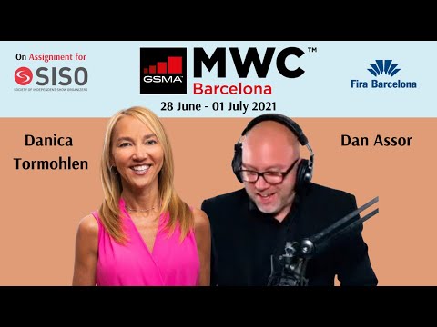 SISO Interview - Danica Tormohlen & Dan Assor Interview at Mobile World Congress - July 2021