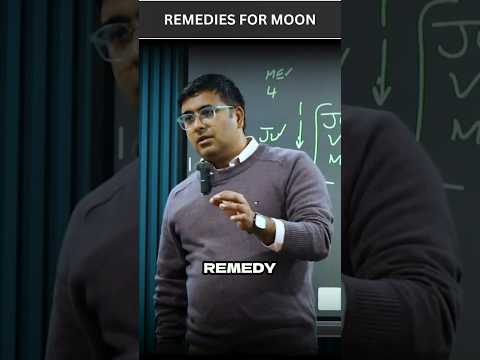 Remedies for Moon 🌝 Discipline In Life #deepanshugiri #astrology #vedicastrology