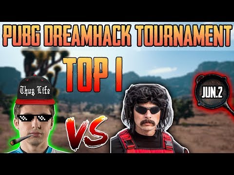 Shroud & DrDisrespect WIN DreamHack PUBG Tournament [Jun-2] Game 3 - PUBG HIGHLIGHTS TOP 1 #117