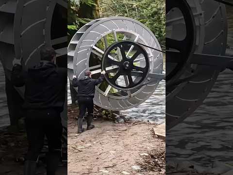 This Wheel Makes Free Electricity! ⚡️