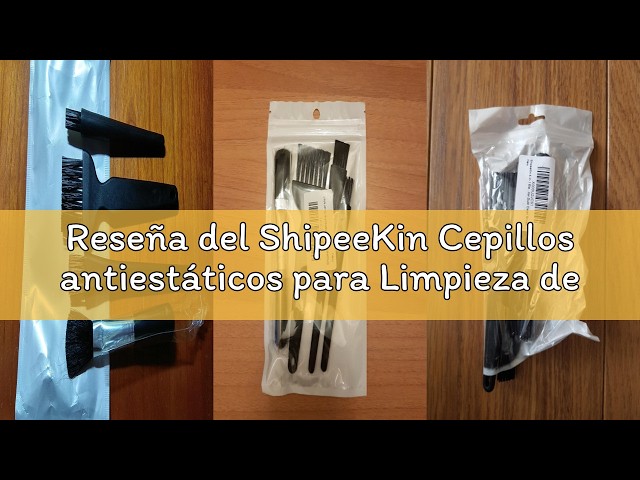 Vídeo relacionado con ShipeeKin Cepillos antiestáticos para Limpieza de PC, cepillos para Teclado, limpiadores de Polvo electrónicos, cepillos ESD, cepillos para Polvo