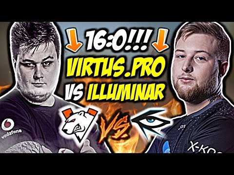 16:0 W MECZU VIRTUS.PRO VS ILLUMINAR!!! PHR ON FIRE, VAC SHOTY INNOCENT-a - CSGO BEST MOMENTS