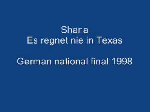 German National Final 1998 - Shana - Es regnet nie in Texas