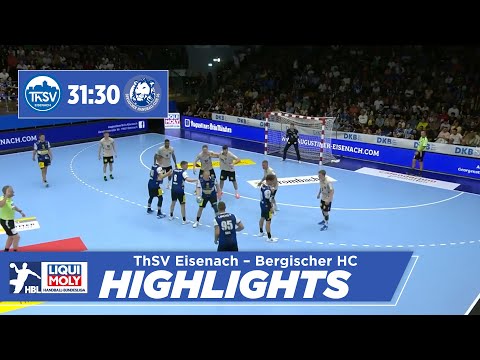 ThSV Eisenach – Bergischer HC 31:30 | Handball-Bundesliga Highlights