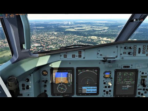 ATR 72-600 | Smooth landing at BER - Berlin Brandenburg Airport | MSFS 2020