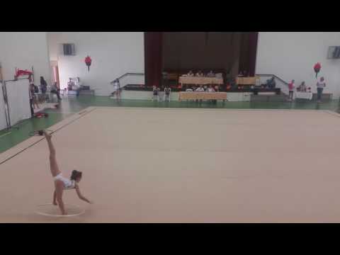 Anastasia Charalambous  Cyprus Championship 2016. Hoop.