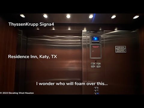 [R] ThyssenKrupp Signa4 Hydraulic Elevators | Residence Inn | Katy, TX