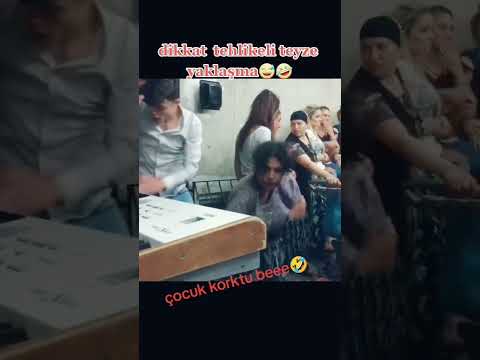 Dikkat tehlikeli teyze🤣🤣🤣🤣