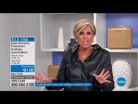HSN | Suze Orman Financial Solutions for You 05.13.2018 - 05 AM