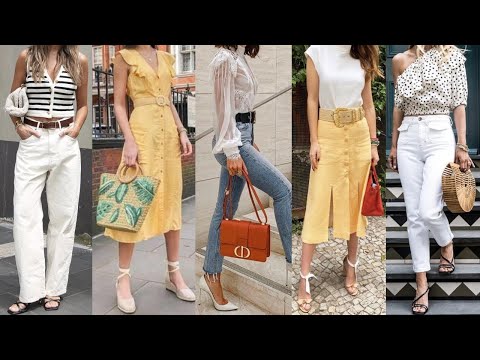 CONJUNTOS Y COMBINACIONES DE ROPA IDEALES PARA VESTIR MODERNA Y ACTUAL PERO SIN PERDER ELEGANCIA
