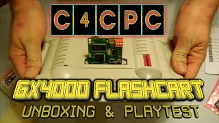C4CPC (Amstrad GX4000 Flashcart) Unboxing & Playtest