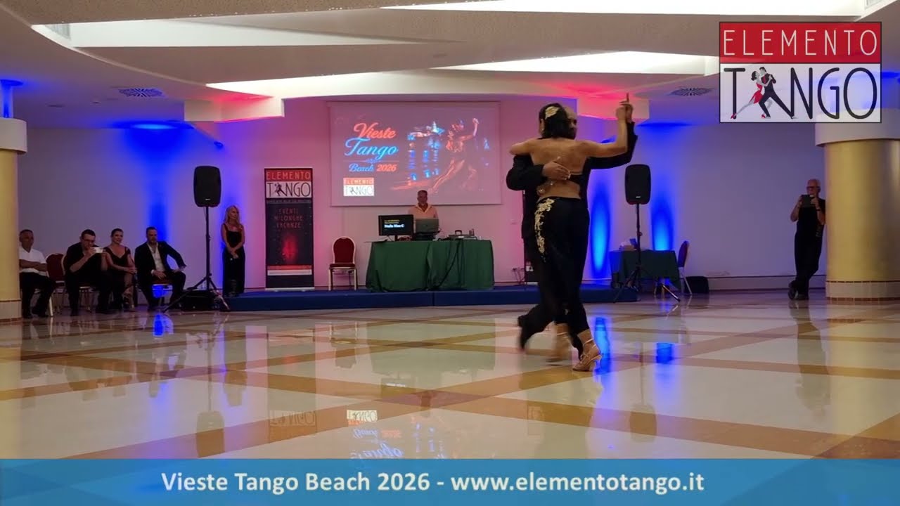 Vieste Tango Beach 2026 - Nora Witanowsky e Juan Carlos Martinez (Tango)