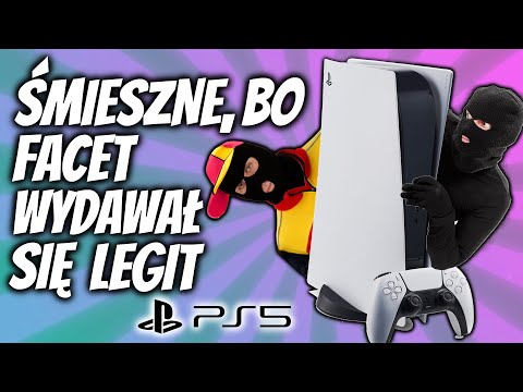 PLAYSTATION 5 Z MARKETPLACE - TANIO! - PS5 - "Śmieszne, bo facet wydawał się legit, no..." OSZUSTWO