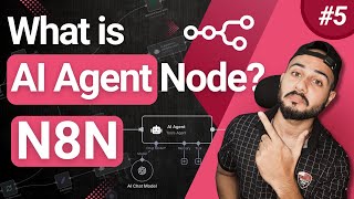 AI Agent Node in n8n | n8n Tutorial series for Beginners  @n8n-io #n8n #ai #aiautomation #workflow
