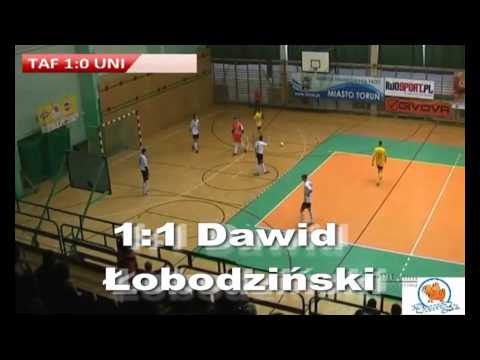 II liga futsalu: TAF Euro-Drób Toruń - Unisław Team bramki
