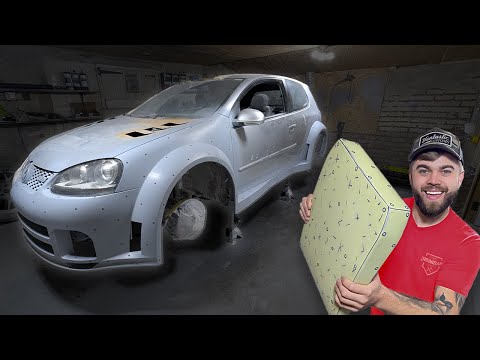 BUILDING A ROOF SCOOP FOR MY NEED FOR SPEED CAR!