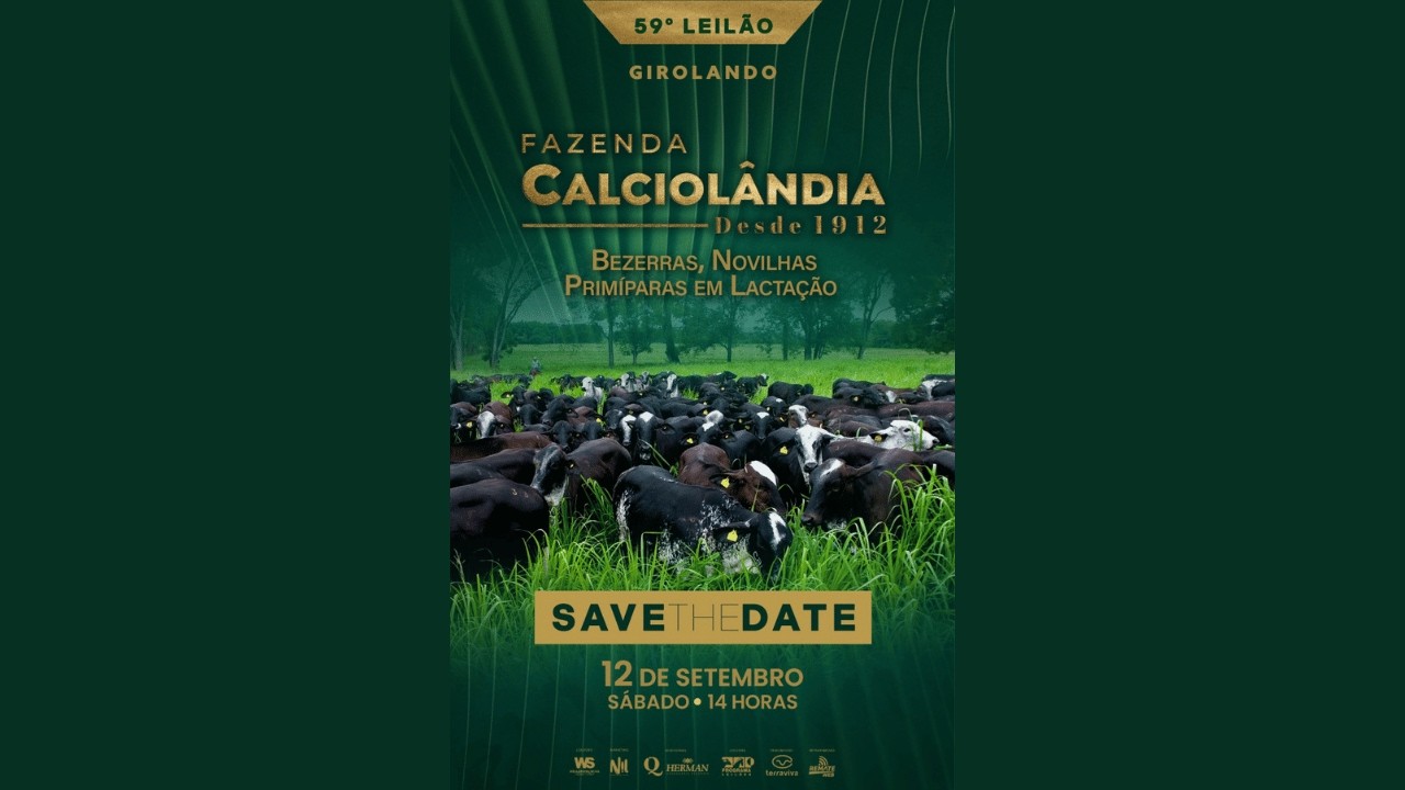 59º LEILÃO GIROLANDO FAZENDA CALCIOLÂNDIA | 12/09/2026 – 14H