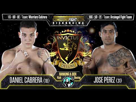 Daniel Cabrera vs José Pérez - IDC & CFC - Kickboxing 82Kg
