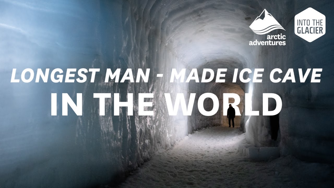 Into the glacier longest man - made ice cave in the world