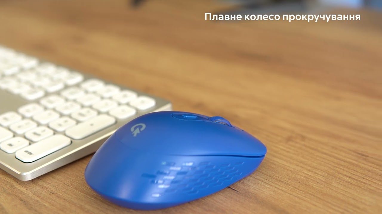 Комп'ютерна миша OfficePro M230C (Blue) video preview
