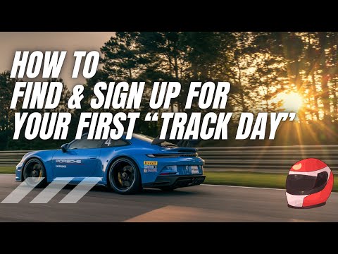 Want to do track day? Here is How to find and sign up for your first "track day" event!