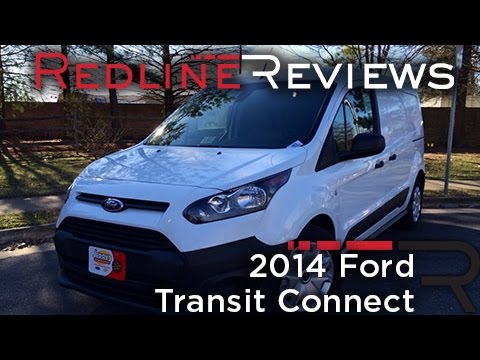 2014 Ford Transit Connect Review, Walkaround, Exhaust, & Test Drive