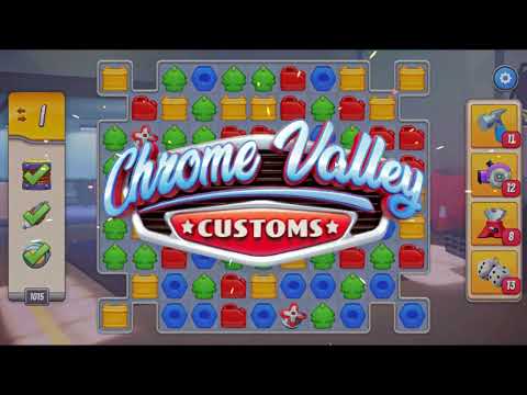 Chrome Valley Customs Level 1015 - NO BOOSTERS GAMEPLAY + FULL STORY 🚘🔧 | SKILLGAMING ✔️