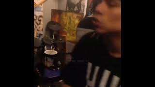 6ix9ine recording shinigami whit bodega bamz (2015)