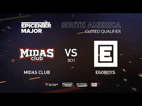 Midas Club vs Ego boys, EPICENTER Major 2019 SA Closed Quals , bo1 [Eiritel]