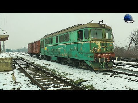060-DA 60-0926-5&LDE2100 60-0970-3 la Manevră/Shunting in Gara Suplacu de Barcău Station 11 Jan 2020