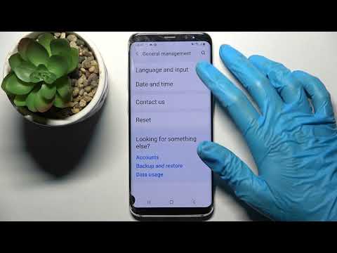 How to Enter Text Correction Settings in SAMSUNG Galaxy S8 – Find Text Correction Options