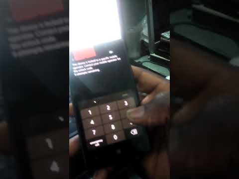Lumia 820 carrier EE  unlocking failed#