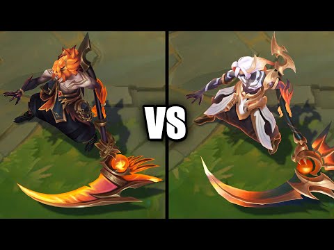 Prestige Nightbringer Kayn vs Nightbringer Kayn Skins Comparison (League of Legends)