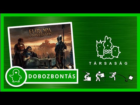 Europa Universalis: The Price Of Power | Előzetes - Társaság - Társasjáték Vlog