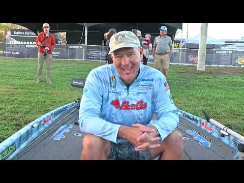 2023 Bassmaster Elite at Lake Okeechobee, FL - Garmin Pre Show - Day 2