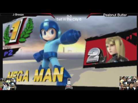 SitC6 Sm4sh Singles - WQF : OeS J-Breeze (Zero Suit Samus) vs Peabnut (Mega Man)