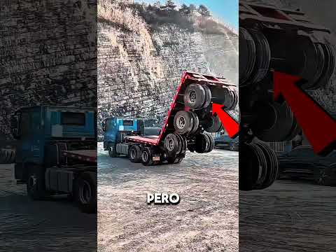 Camión plegable automático😱❤️ #shortsvideo