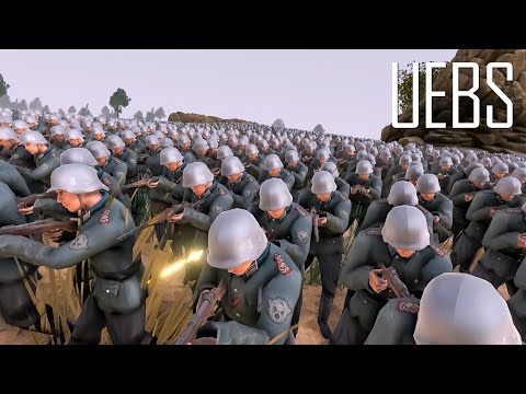 23.000 Kangaroos vs 23.000 German Soldiers- Ultimate Epic Battle Simulator 2- UEBS 2