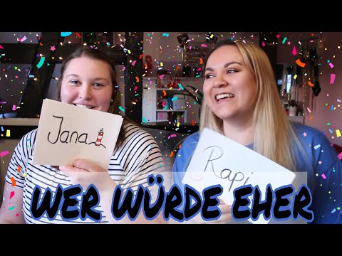 WER WÜRDE EHER - mit meiner besten Freundin 🎉💕| rapi rainbow
