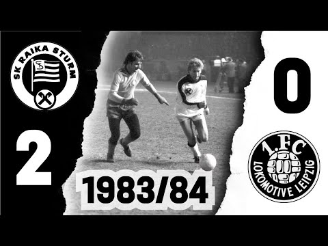 SK Sturm Graz - Lokomotive Leipzig 2-0 | UEFA-Cup 1983 | Highlights (Italienisch)