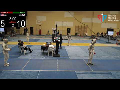 Black Sea Cup 2018 SW T32 Burke (USA) - Choi (KOR)
